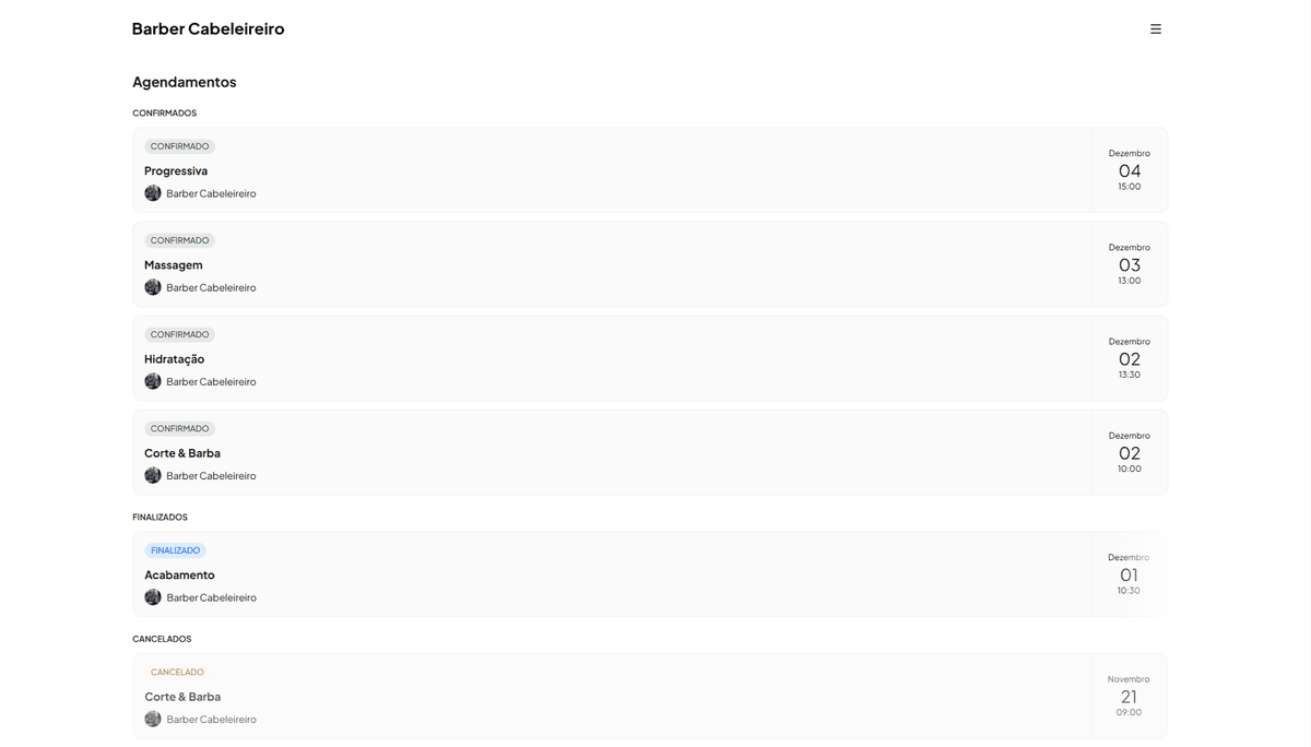 Barbearia - Screenshot 2